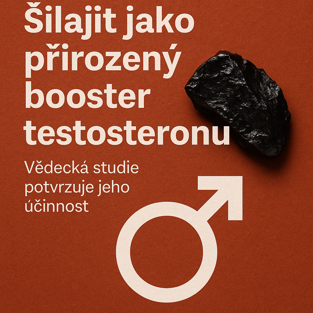 Šilajit jako přirozený booster testosteronu: Vědecká studie potvrzuje jeho účinnost